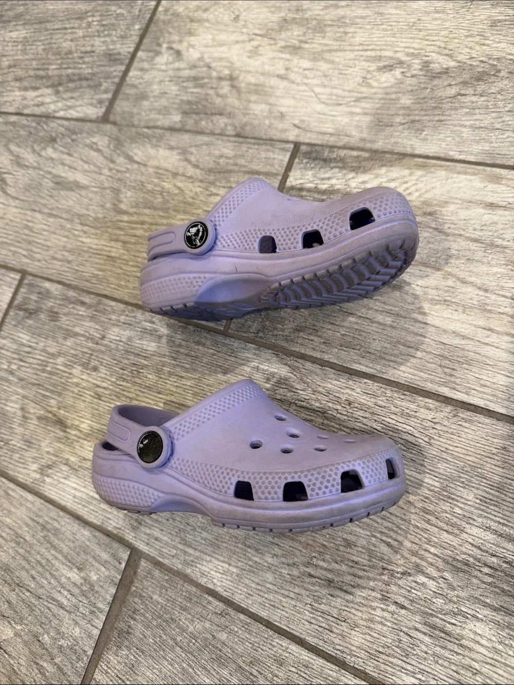 Kids Lavender Clog Sandals - Brand: